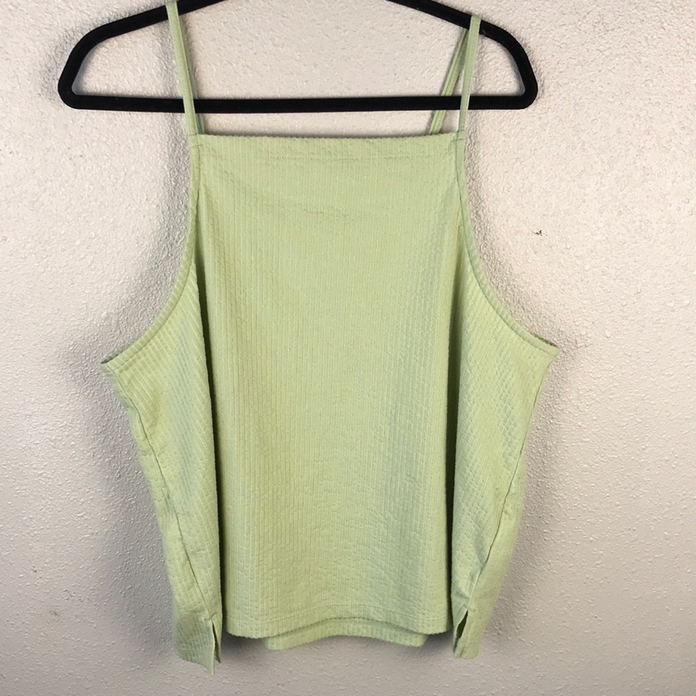 Madewell Seersucker Apron Tank XL